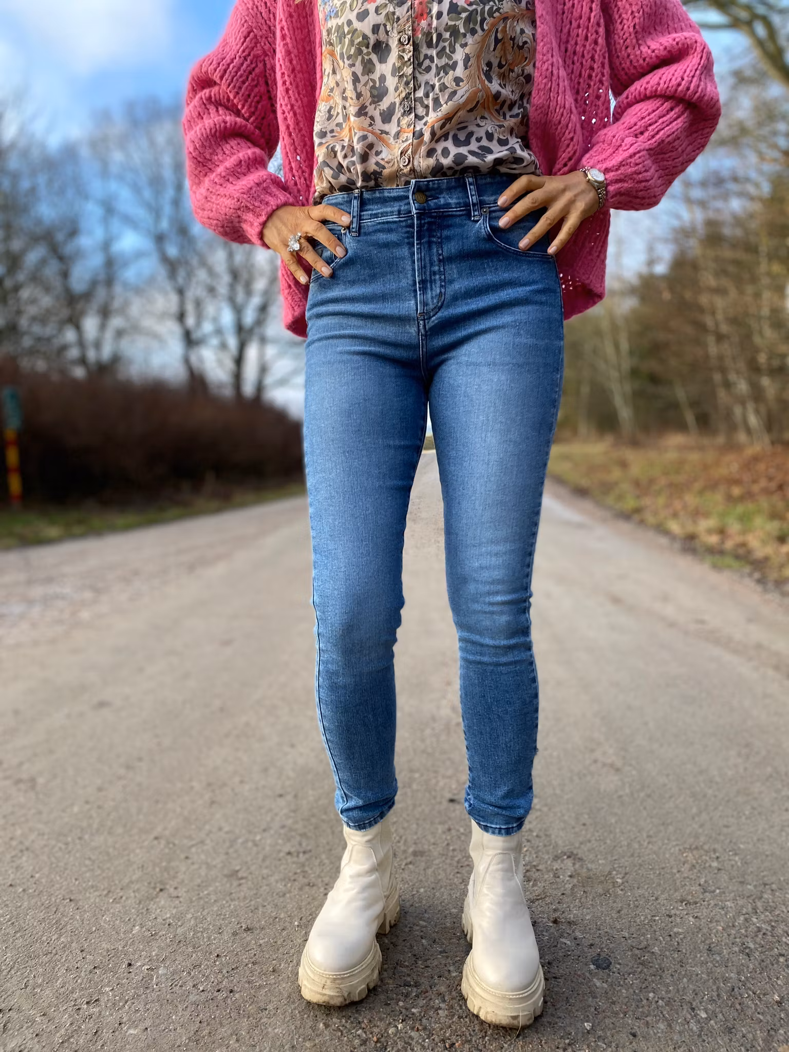 Lois Jeans "Celia" High Rise Skinny