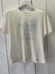 ECOALF t-shirt " Beacause there is no planet B " grön
