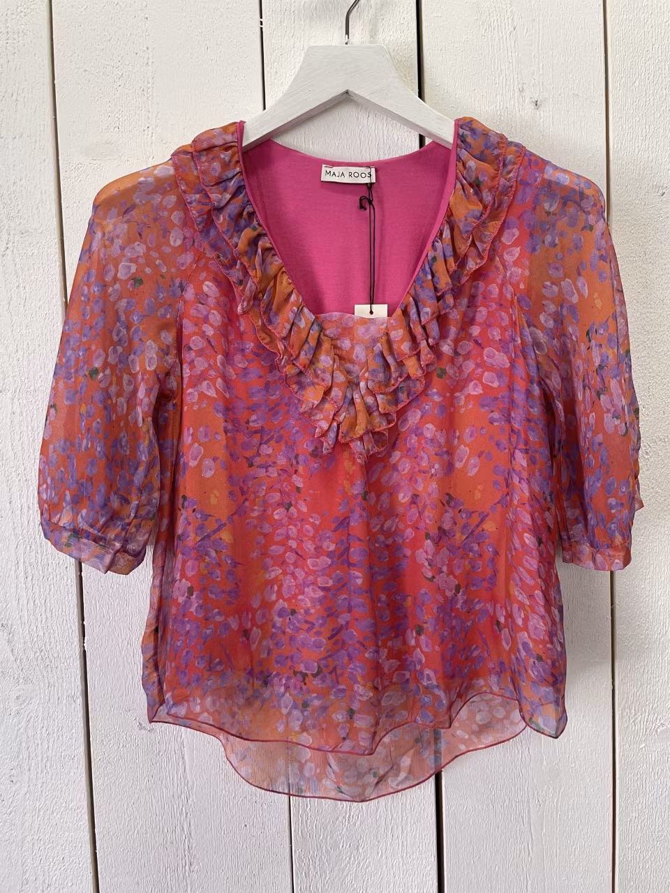 Maja Roos Blus " Nessa " Lilac