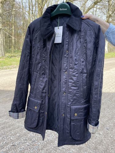 Barbour  " Beadnell" Polarquilt, Navy