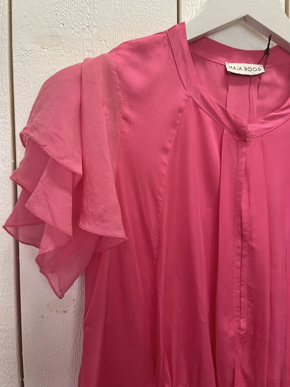 Maja Roos blus " Molly " , Fushia