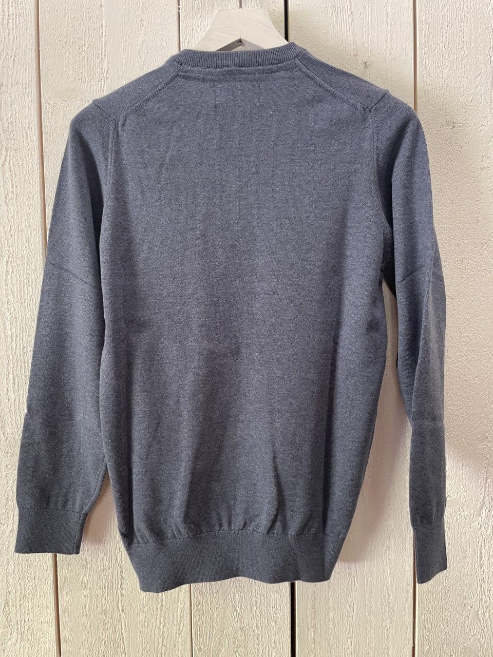 Barbour V-ringad bomullströja , Dark Chambray