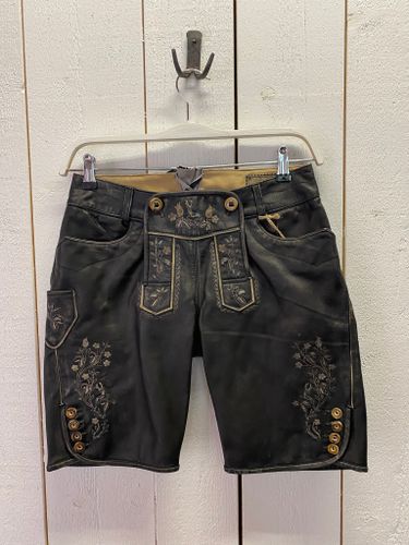 Dam Lederhosen  ”Johanna”  Trachten Rebell, svart