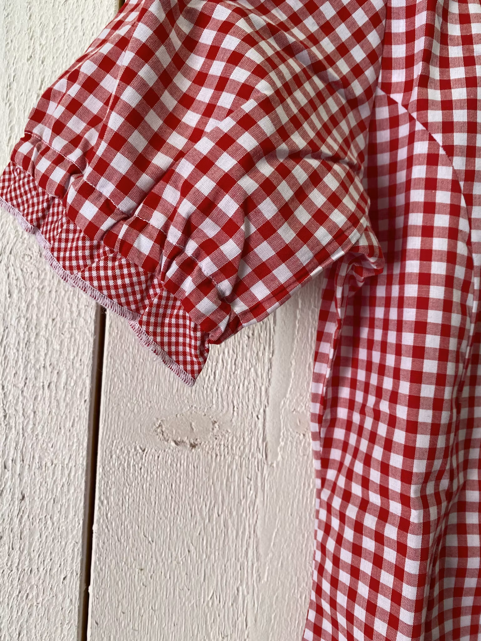 Oktoberfest blus rödrutig, OT