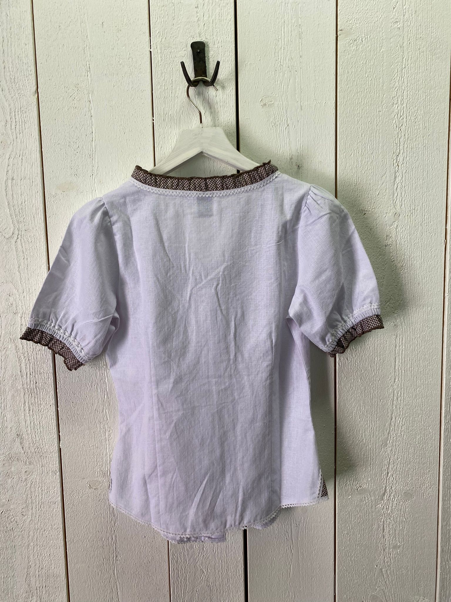 Oktoberfest blus vit, OT