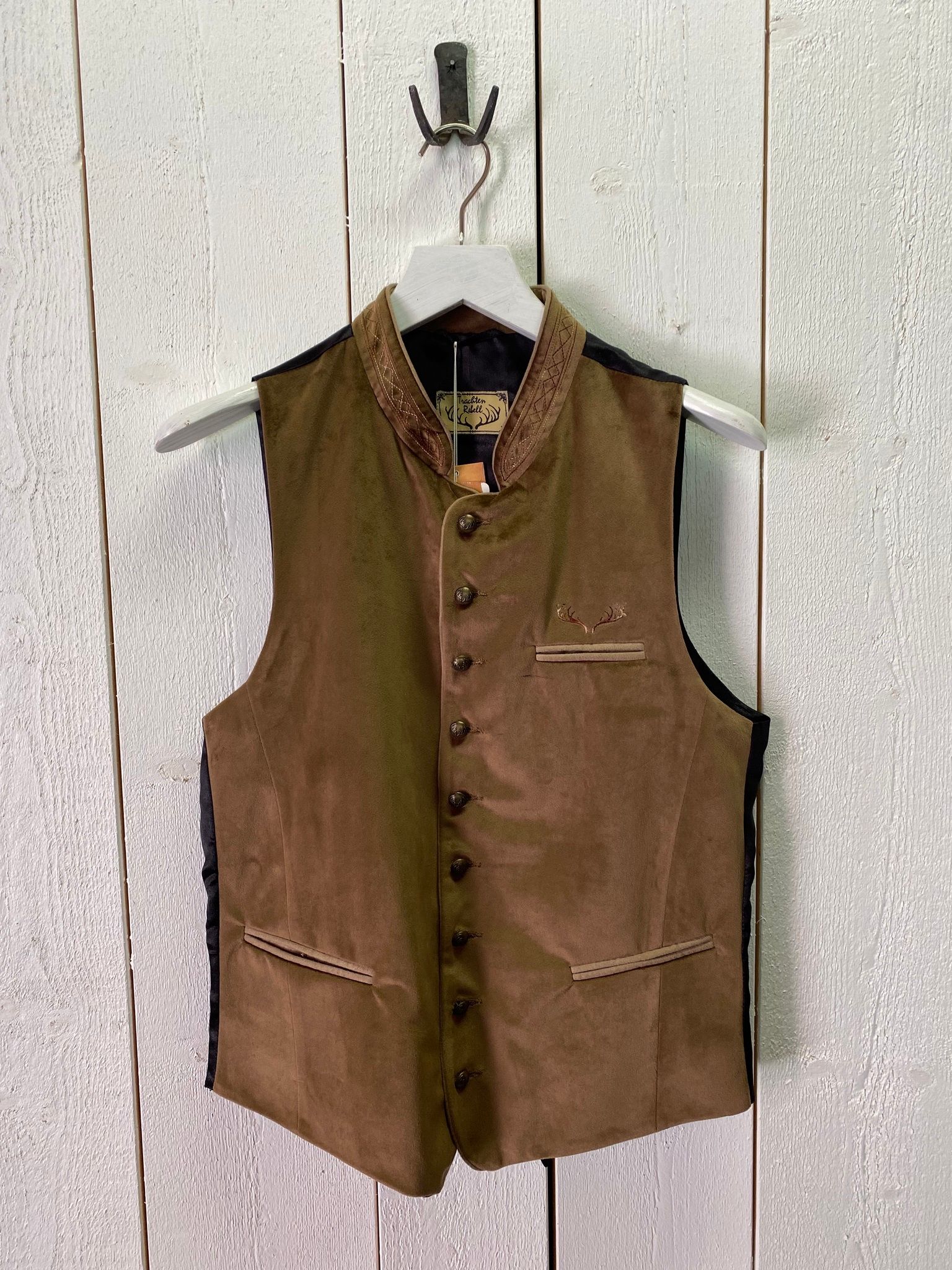 Oktoberfest Väst "Alois " Taupe