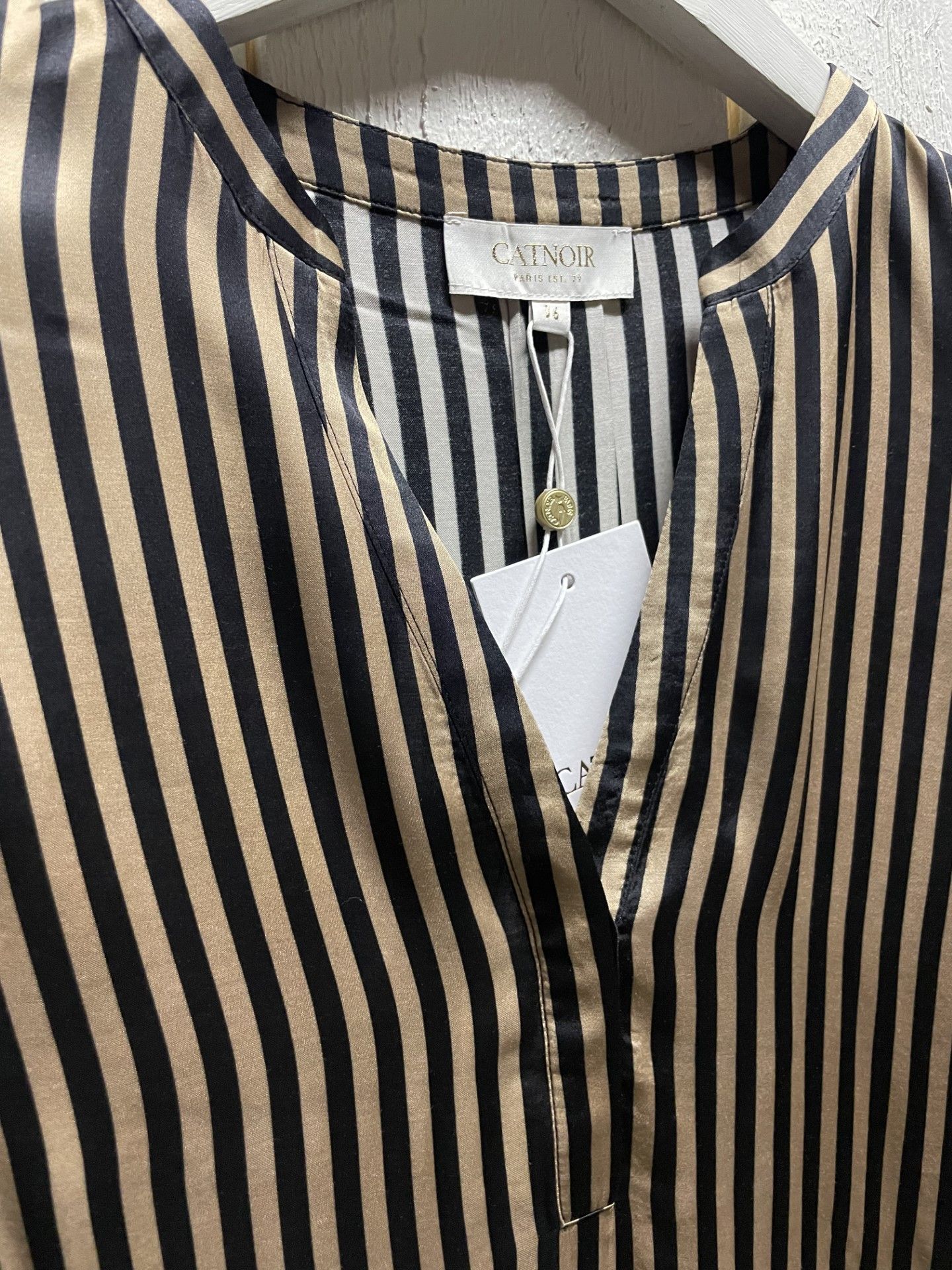 Catnoir blus " strand stripes"