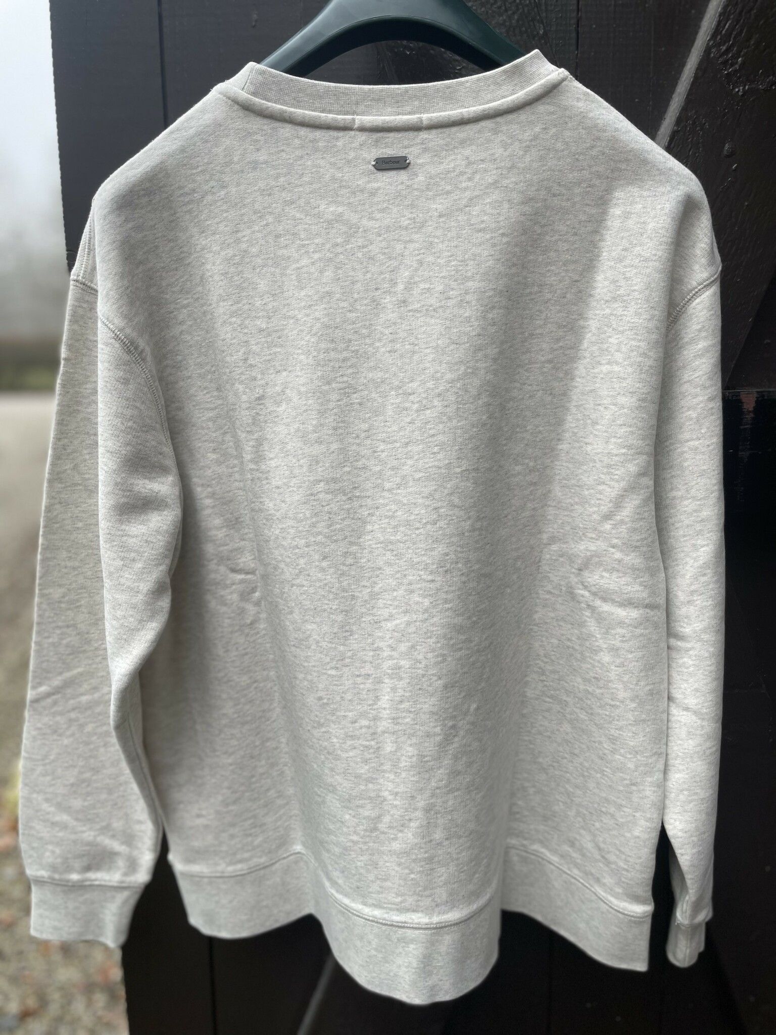 Barbour " Northhumberland sweatshirt ", cloud/navy