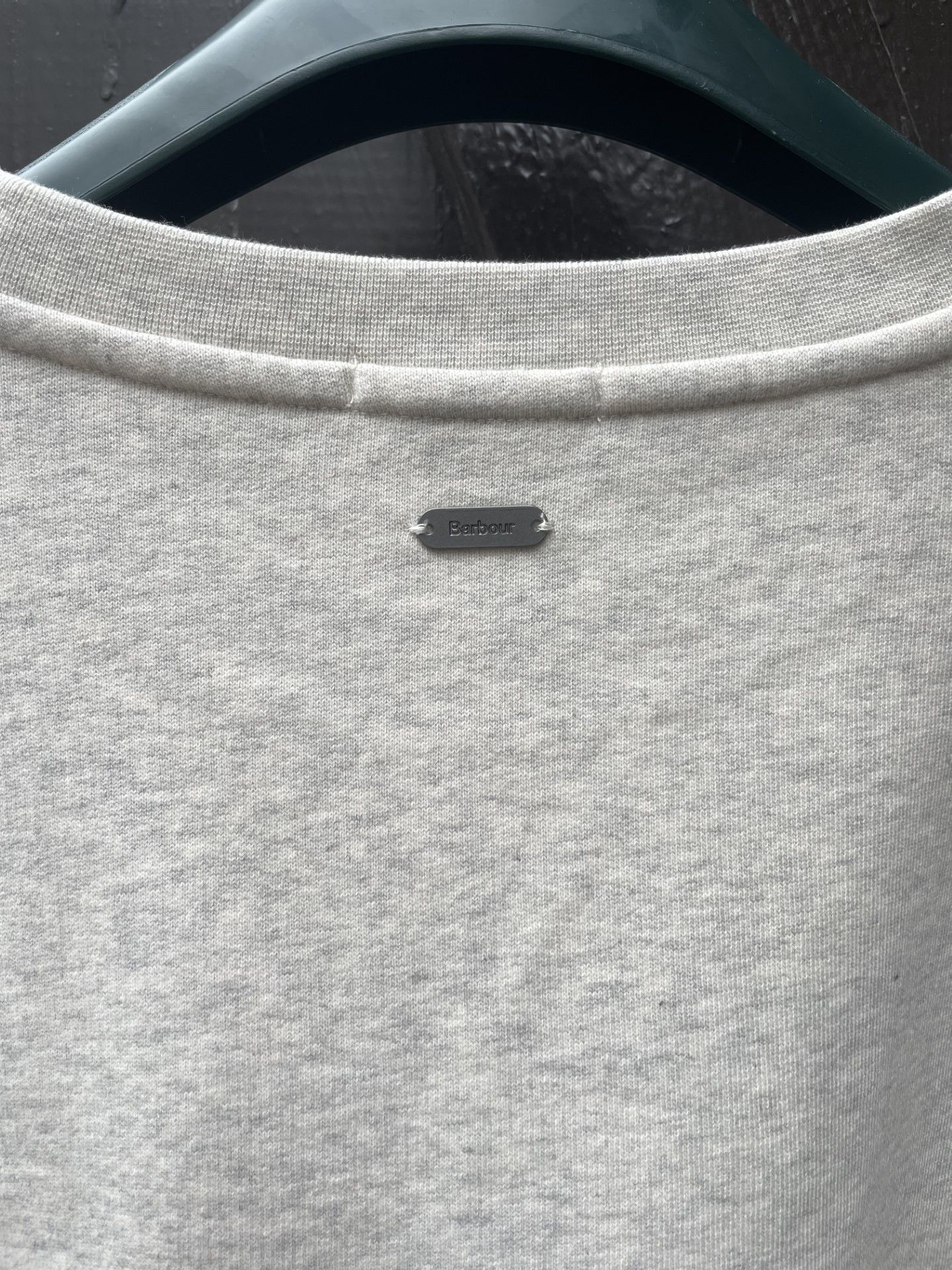 Barbour " Northhumberland sweatshirt ", cloud/navy
