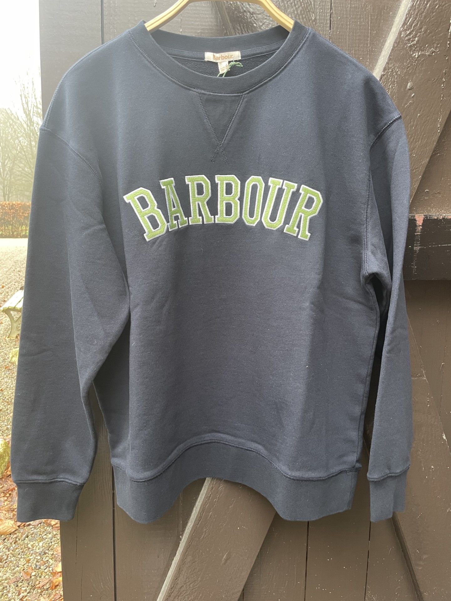 Barbour " Northhumberland sweatshirt ", navy
