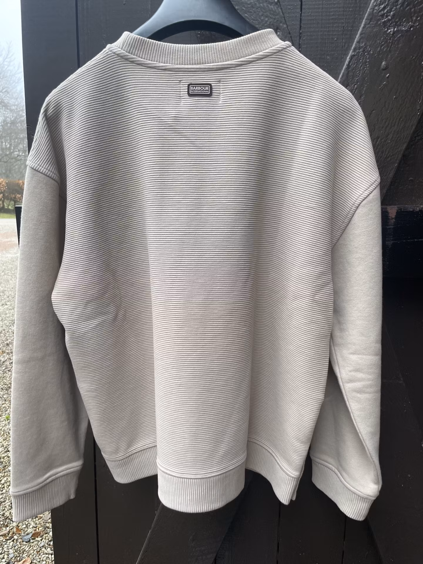 Barbour "Kinghorn Sweatshirt " , oat