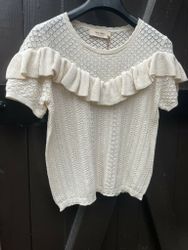 Mos Mosh " Katee Knit Top" , Ecru