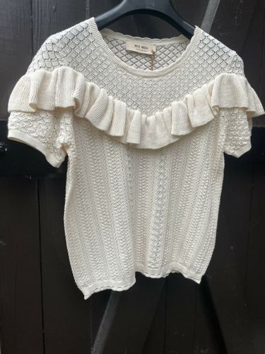 Mos Mosh " Katee Knit Top" , Ecru