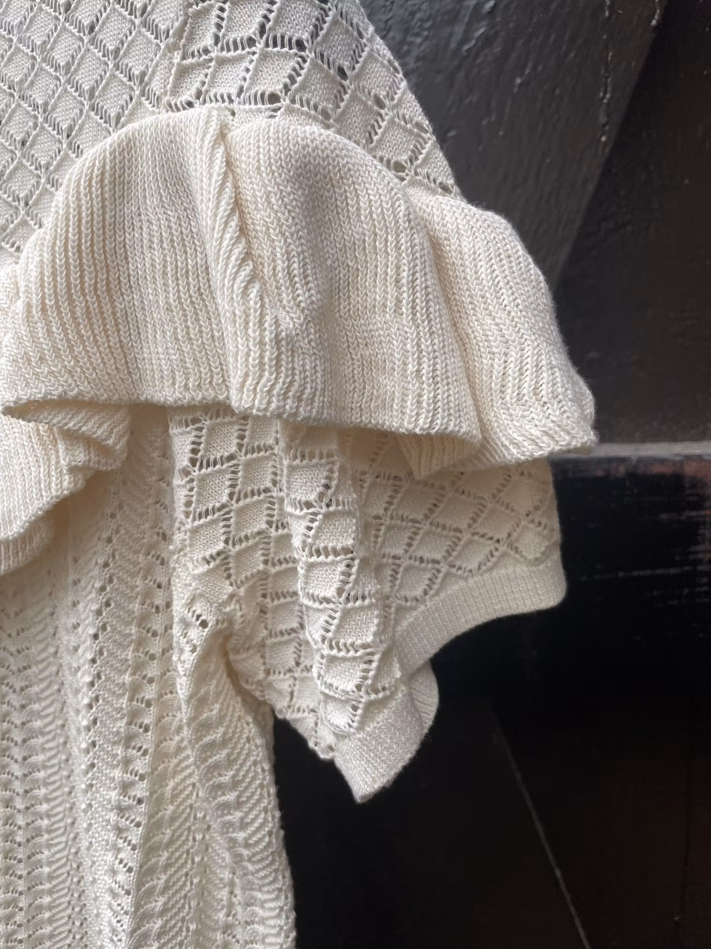 Mos Mosh " Katee Knit Top" , Ecru
