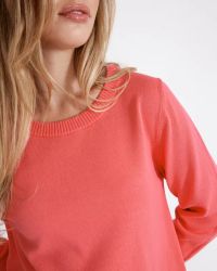 HOLEBROOK Tröja " Hulda Crew" , Coral Pink
