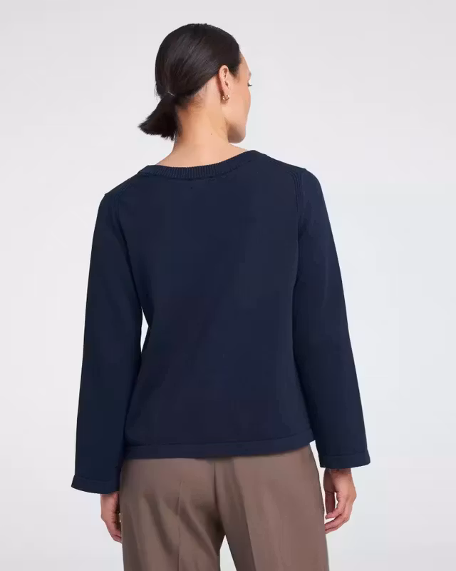HOLEBROOK Tröja " Hulda Crew" , Navy