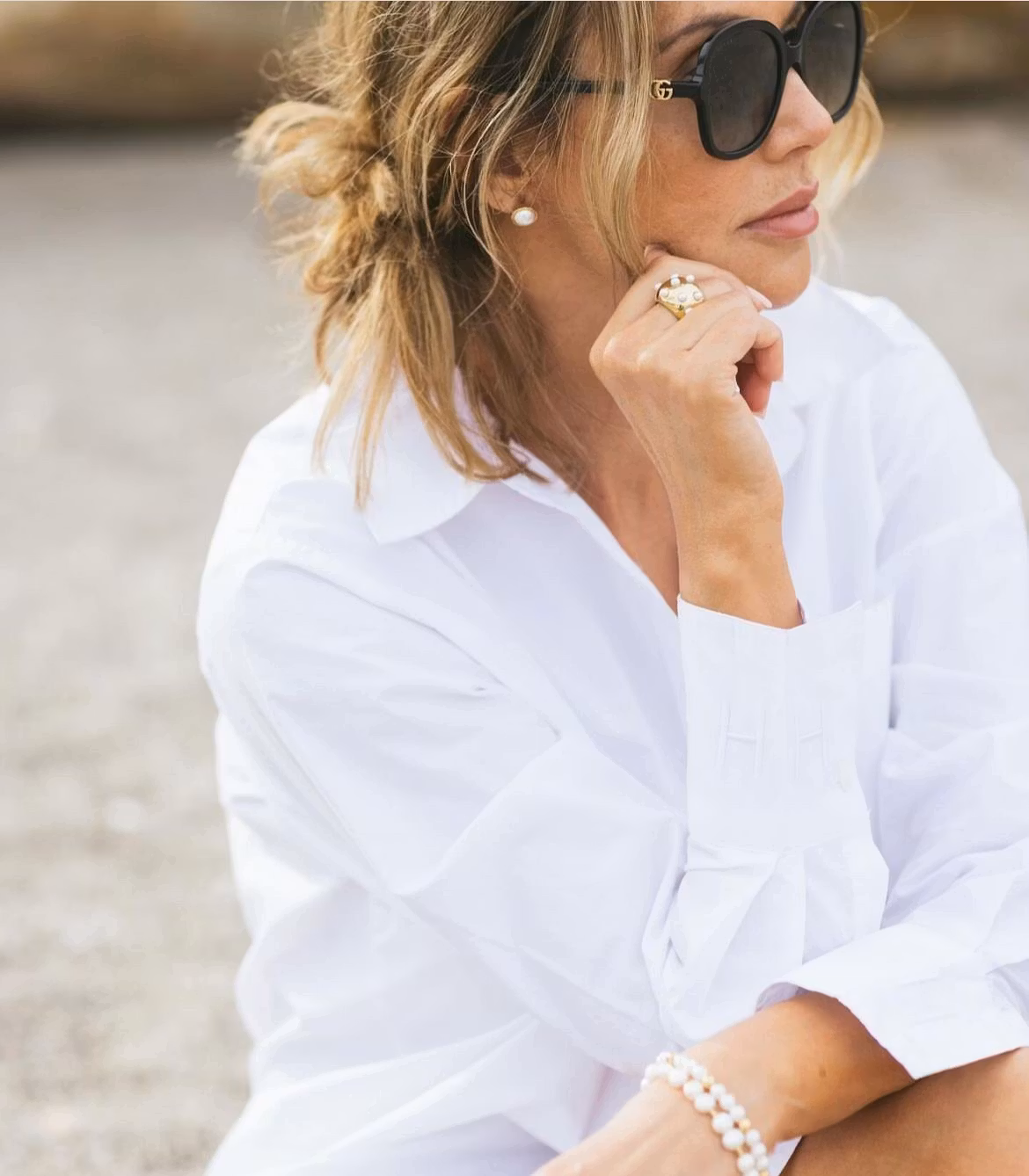 HÉST " Iris Shirt " , White