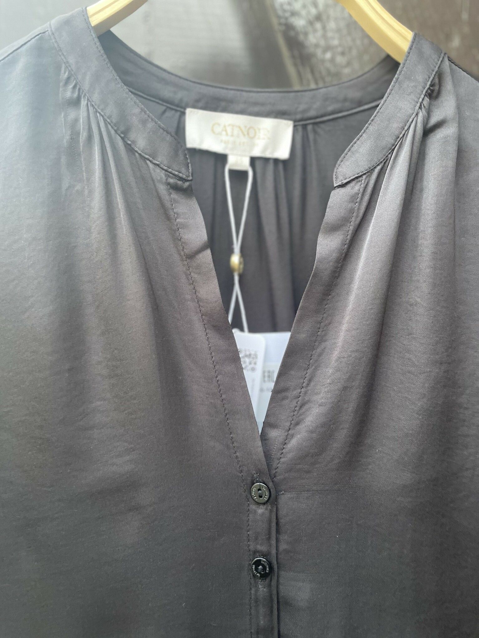 Catnoir blus "kortärmad " , svart
