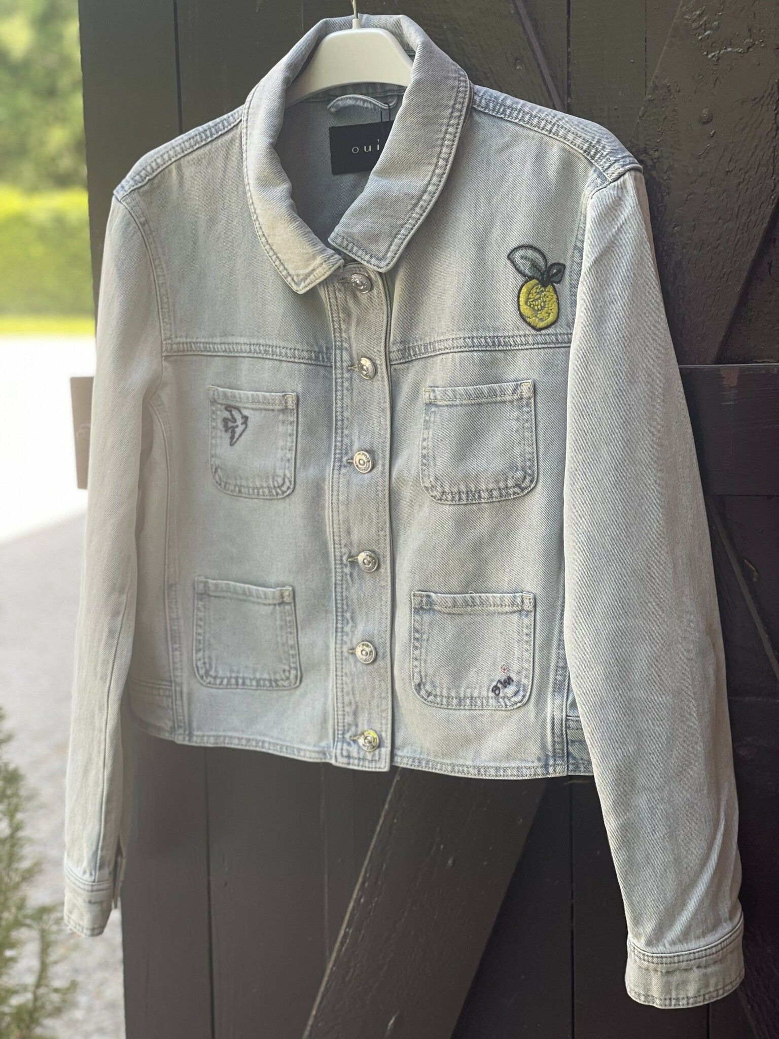 Oui Jeans jacka " Lemon "
