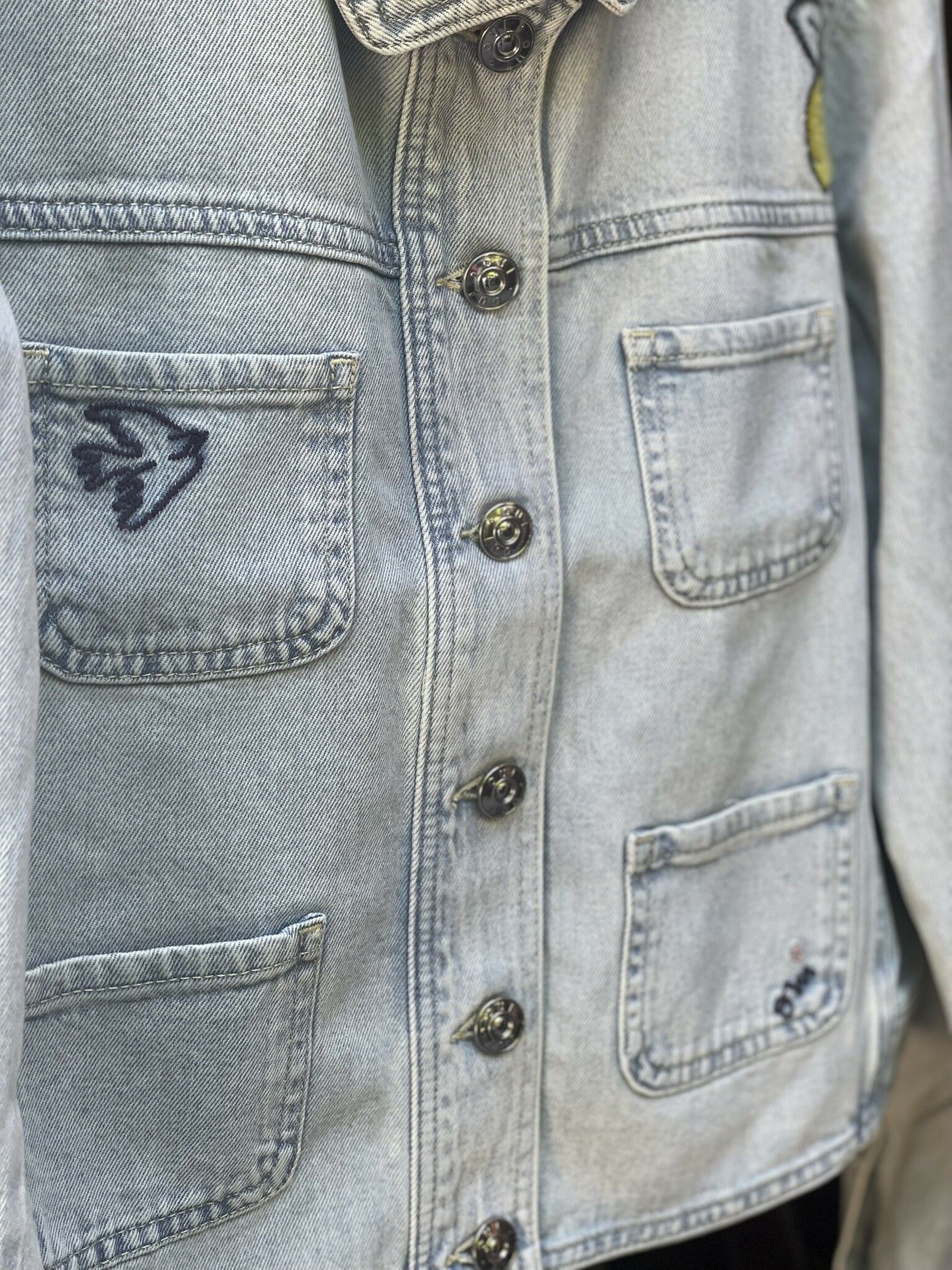 Oui Jeans jacka " Lemon "