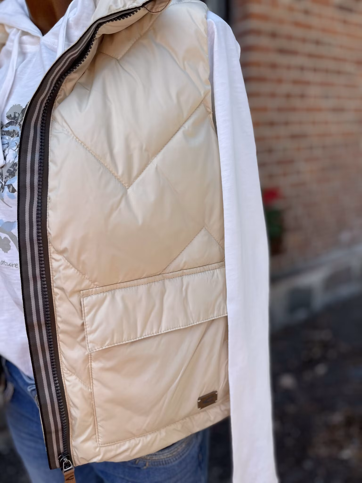 Camel active Väst "Vanilj gul"