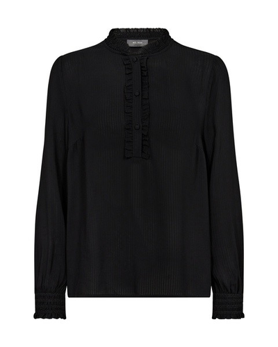 Mos Mosh  " Reta Sez Blouse " , Svart