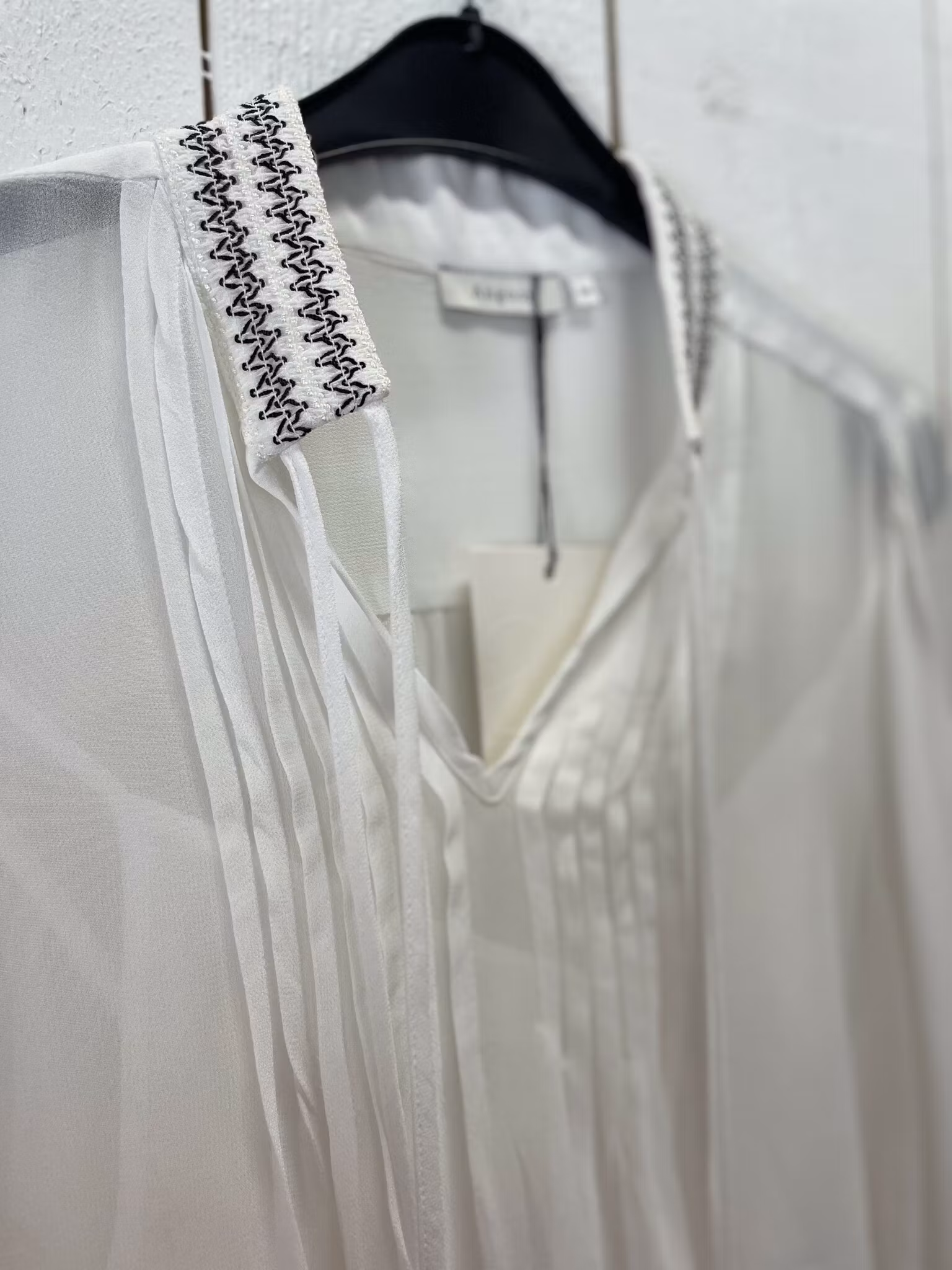 ANGOOR  blus "Constance" , Ivory