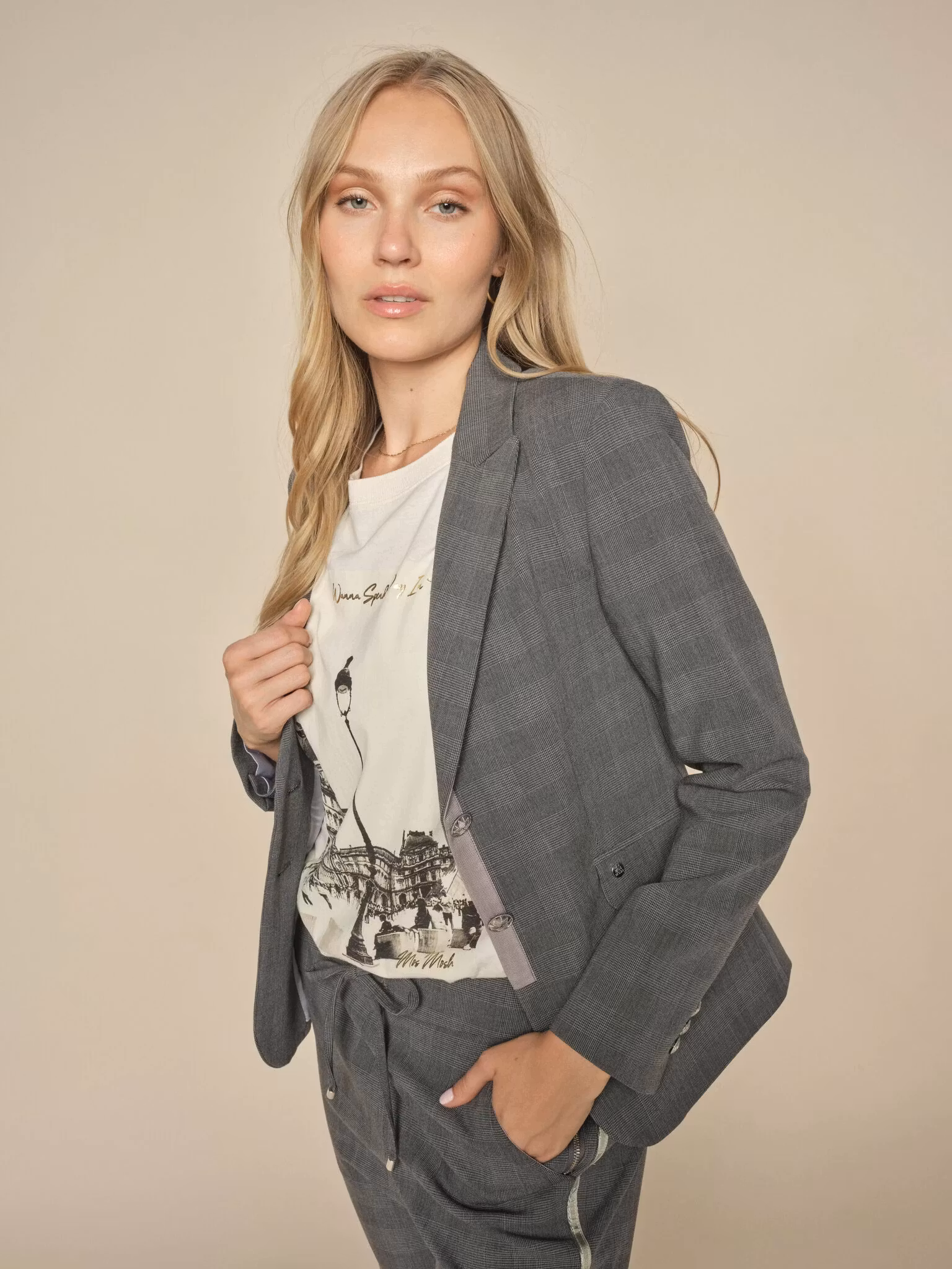 Mos Mosh "Blake Kimi Blazer " , Sharkskin