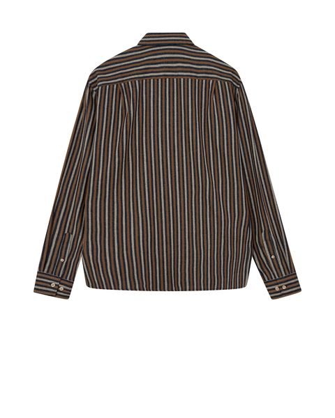 Mos Mosh " Theo Stripe Shirt " , Navy