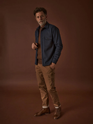 Mos Mosh Gallery " Birk Antonio Overshirt " , Indigo blue