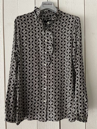 Bariloche blus " Siena " svart / vit