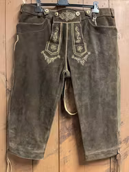Knickers "Martin Bock" med hängsle , Torf / Maddox