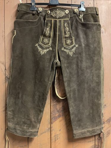 Knickers "Martin Bock" med hängsle , Torf / Maddox