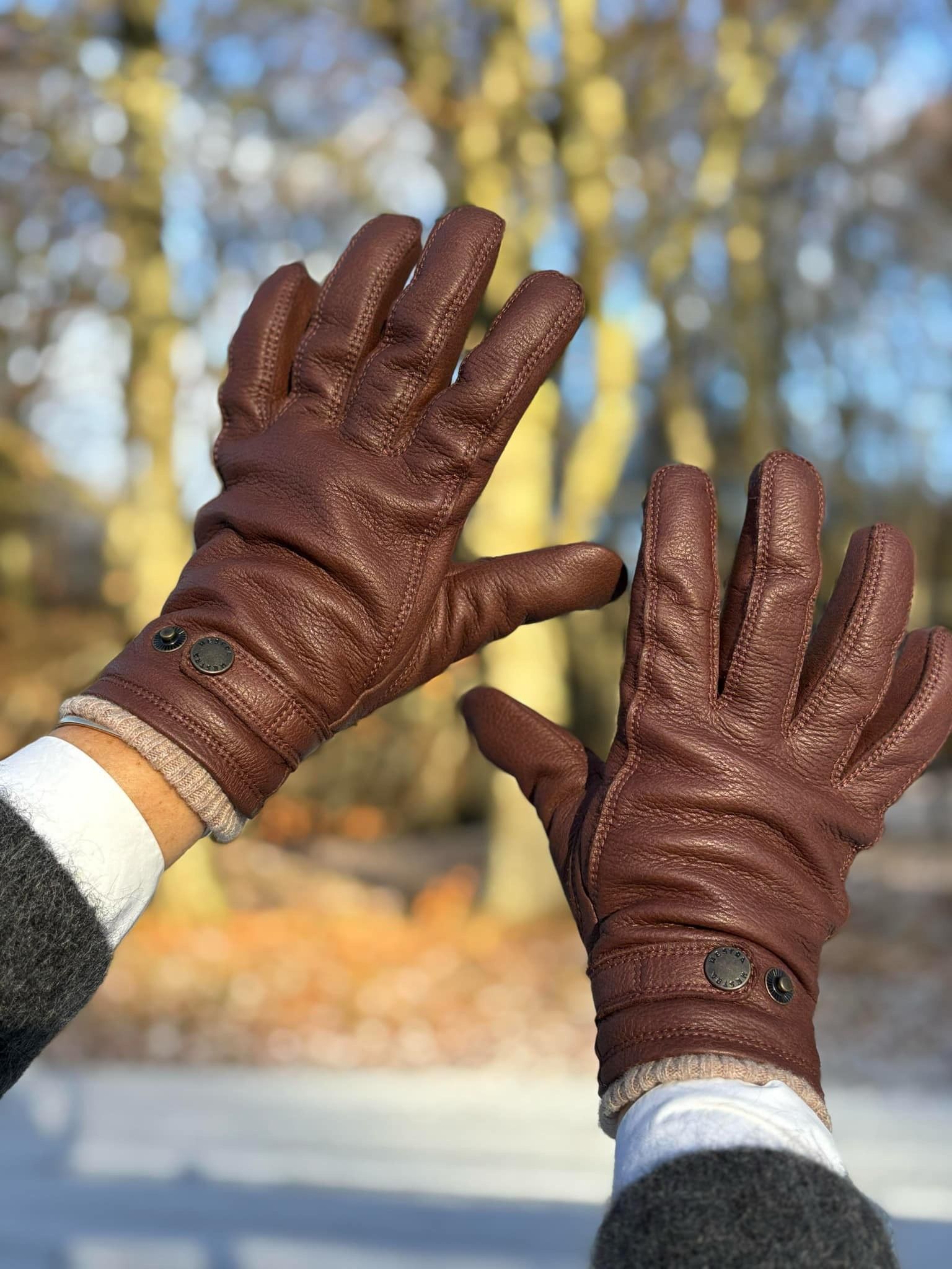 HESTRA Handske "UTSJÖ"  Chestnut