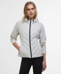 Barbour " Dakota Quiltad jacka " , silver birch