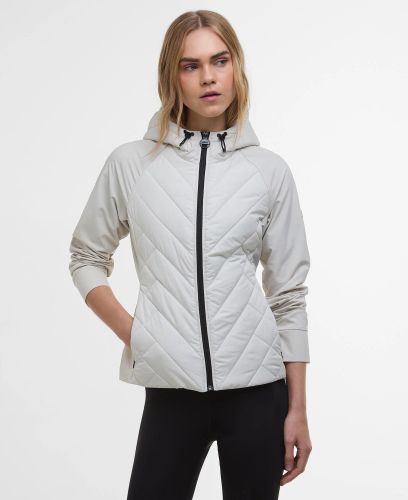 Barbour " Dakota Quiltad jacka " , silver birch