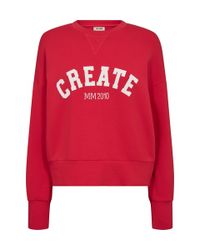 Mos Mosh " Celli Sweatshirt " , Red
