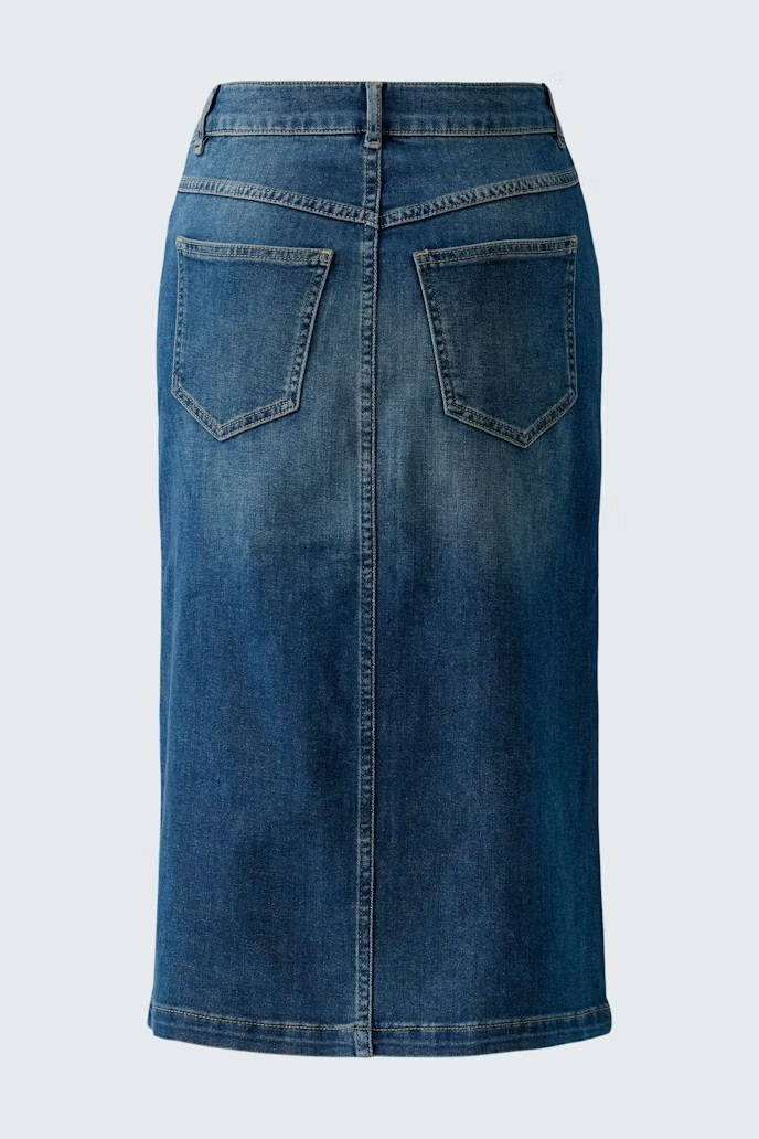 Oui Jeanskjol " Rock "  , denim