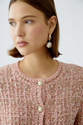 Oui Cardigan Jacka , Rose Gold