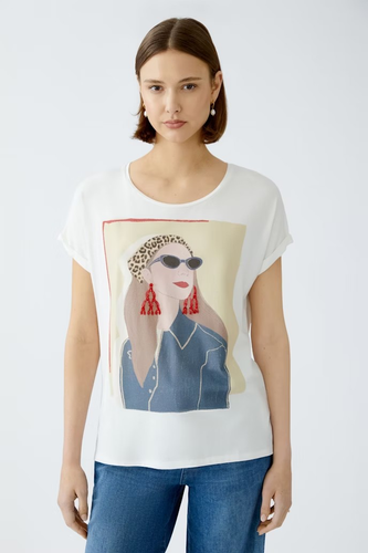 Oui T-shirt " Cloud dancer "