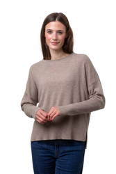 8Design Tröja " Ribb " , Linbeige