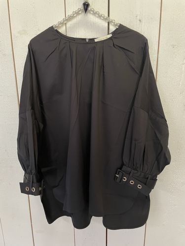 Catnoir Oversizeblus med detalj ärmslut , svart