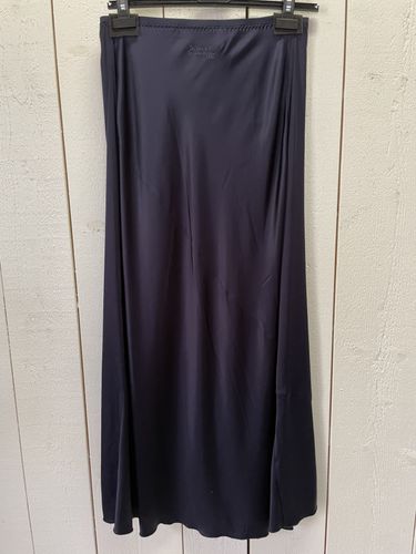 Me369 " Anna solid long skirt  " , Blueblack