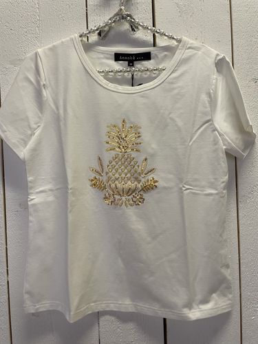 ANANKE T-shirt "Ananas" , Ecru