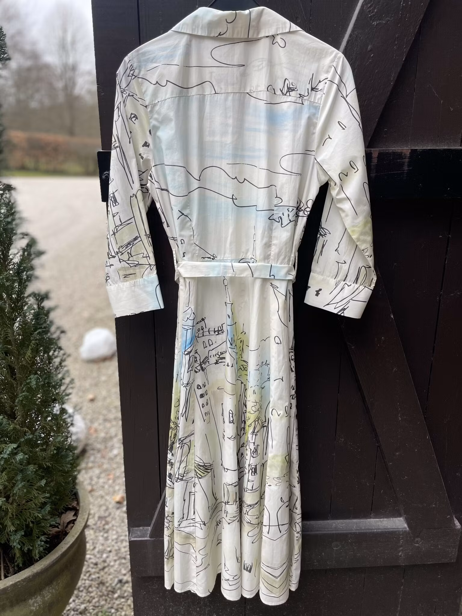 Angoor Cityklänning " Chris " , vanilj / pistasch