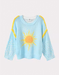 Me369 "Capri Sweater" , Azul