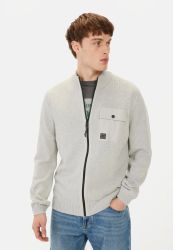 Camel Active "Knitted Jacket" , Stone Grey