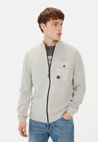 Camel Active "Knitted Jacket" , Stone Grey