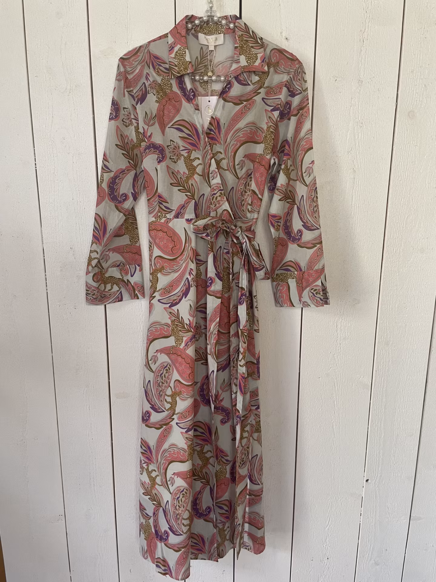 Catnoir Klänning " Paisley" , Lila / rosa