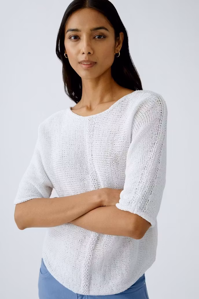 Oui Tröja , optic white